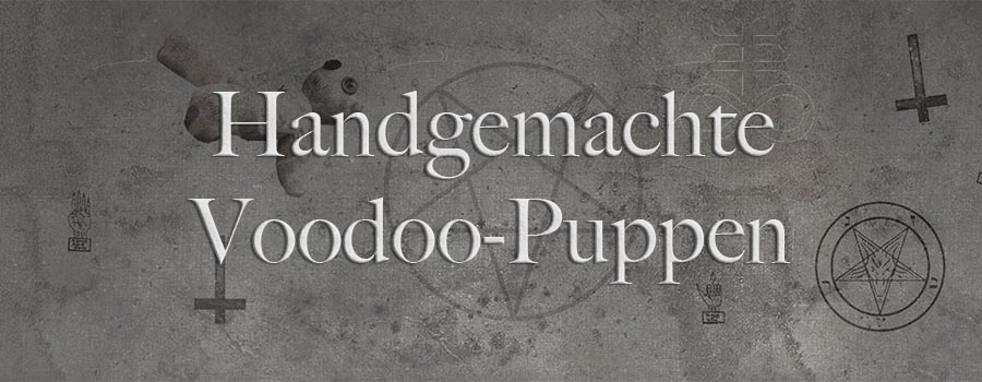 Handgemachte Voodoo-Puppen
